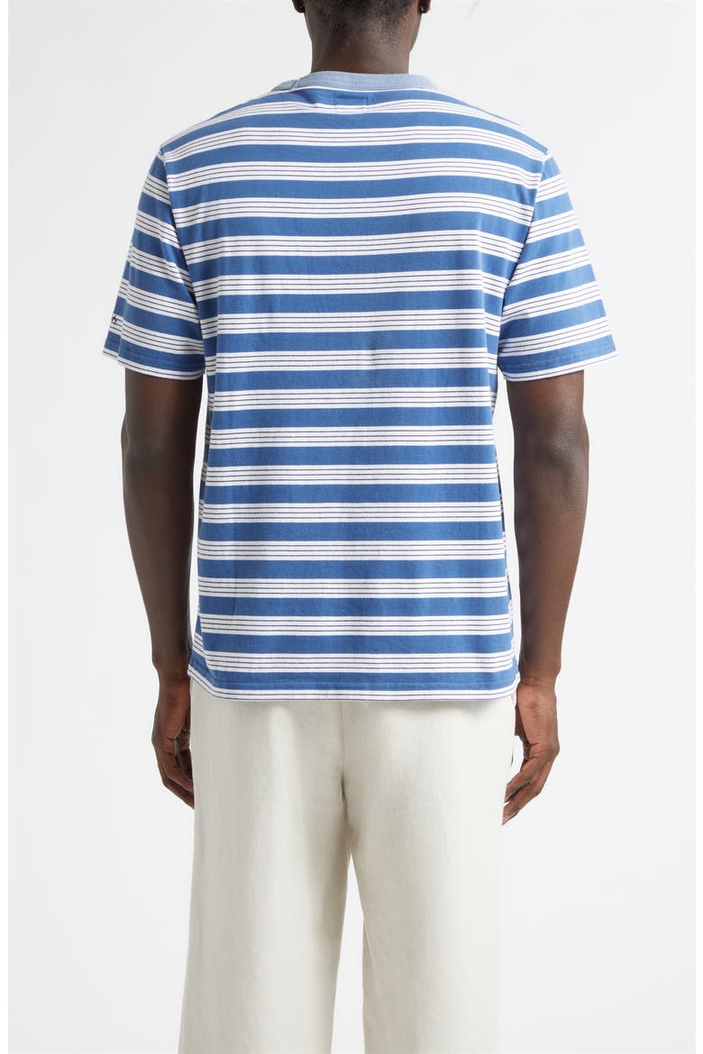 Stripe Ringer T-Shirt, Alternate, color, NAVY/ WHITE