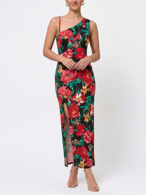 Devin One Shoulder Maxi Dress