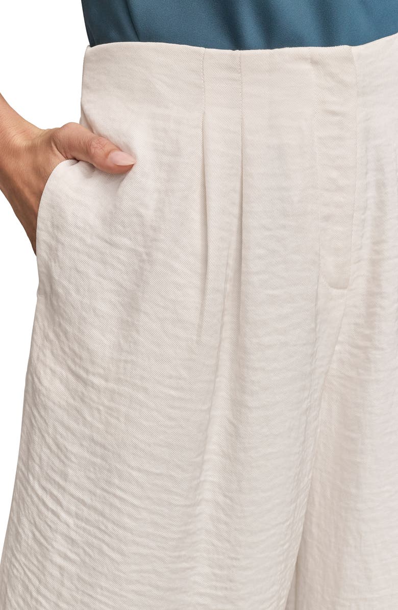 Donna Karan New York Wide Leg Pants, Alternate, color, Cream