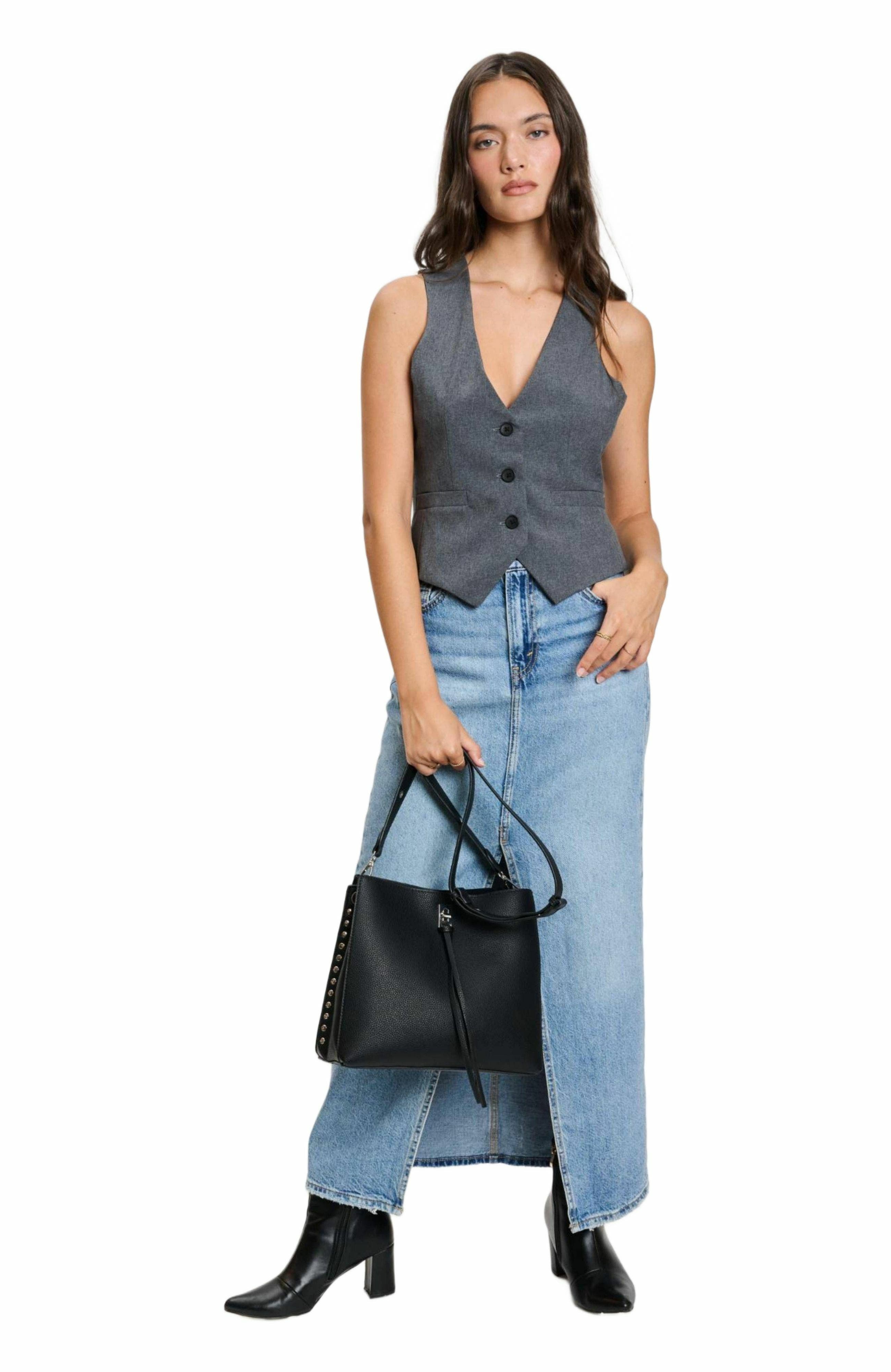 MODA LUXE Eliza Crossbody, Alternate, color, Black