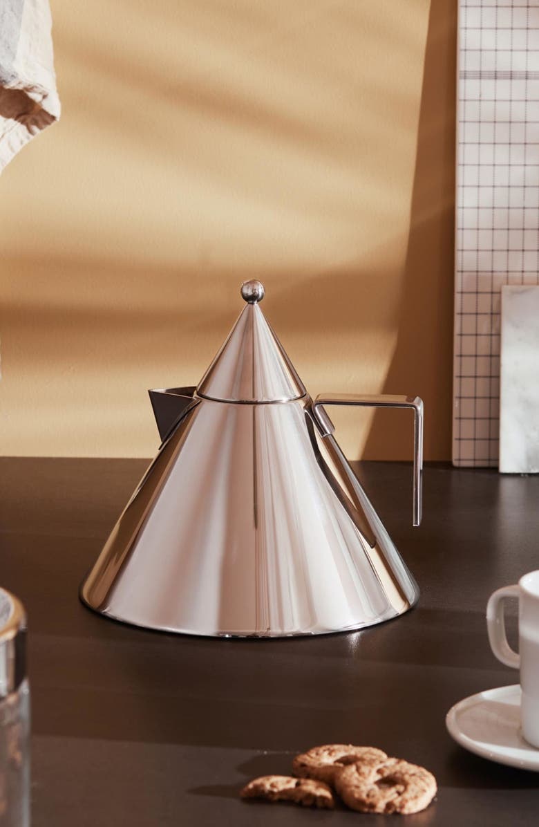 ALESSI Il Conico 2-Quart Induction Kettle, Alternate, color, 