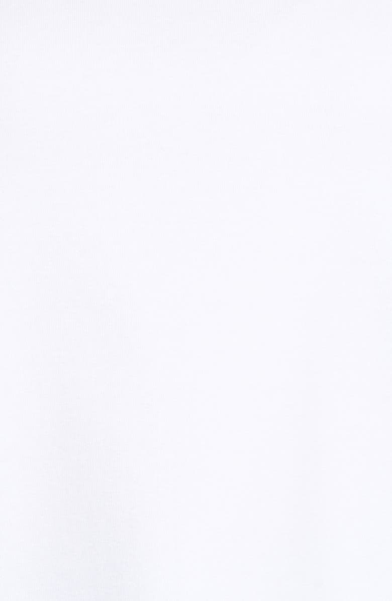 English Factory Ruffle Shoulder Top, Alternate, color, White