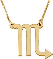 MELANIE MARIE Zodiac Pendant Necklace
