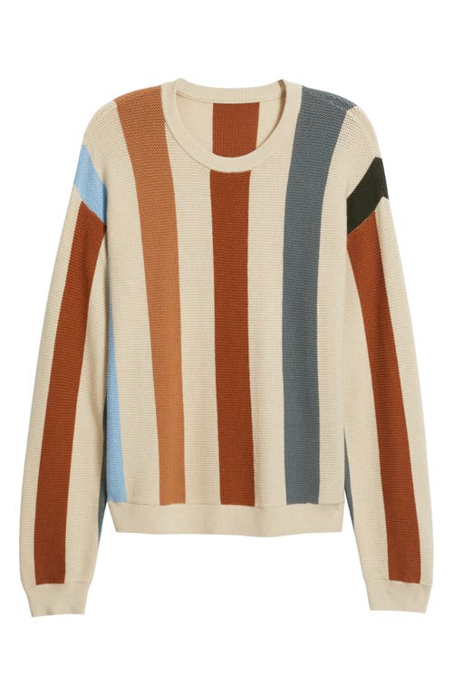 Mavrans Rayas Stripe Sweater In Gray