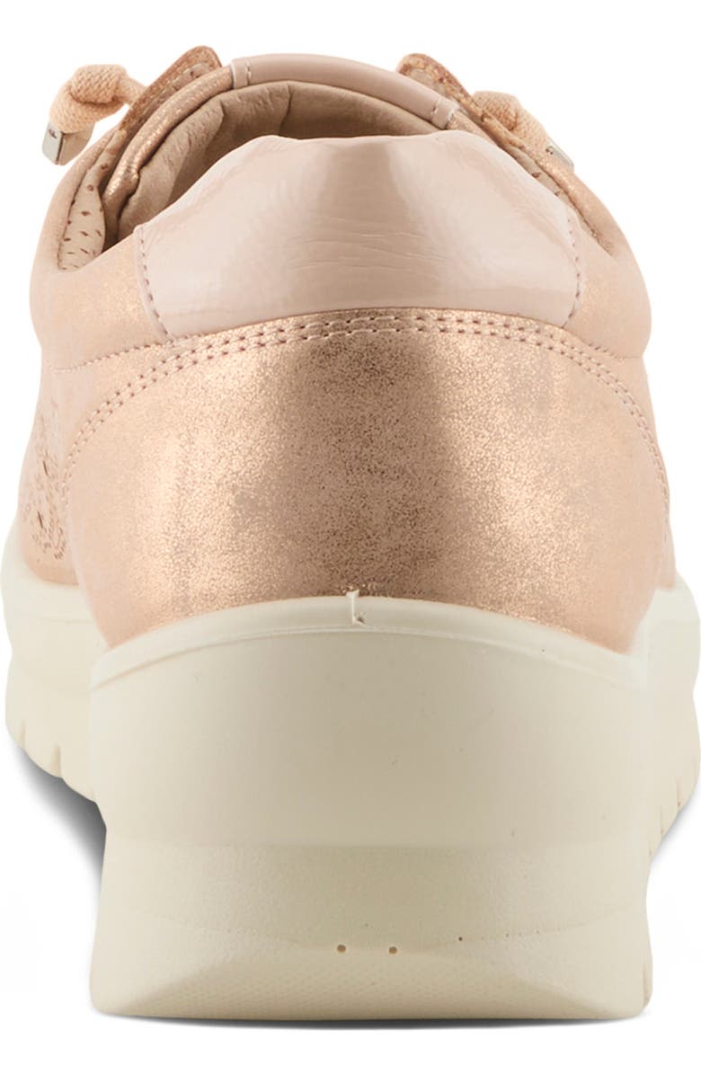 Flexus by Spring Step Rayfield Sneaker, Alternate, color, Rose Gold