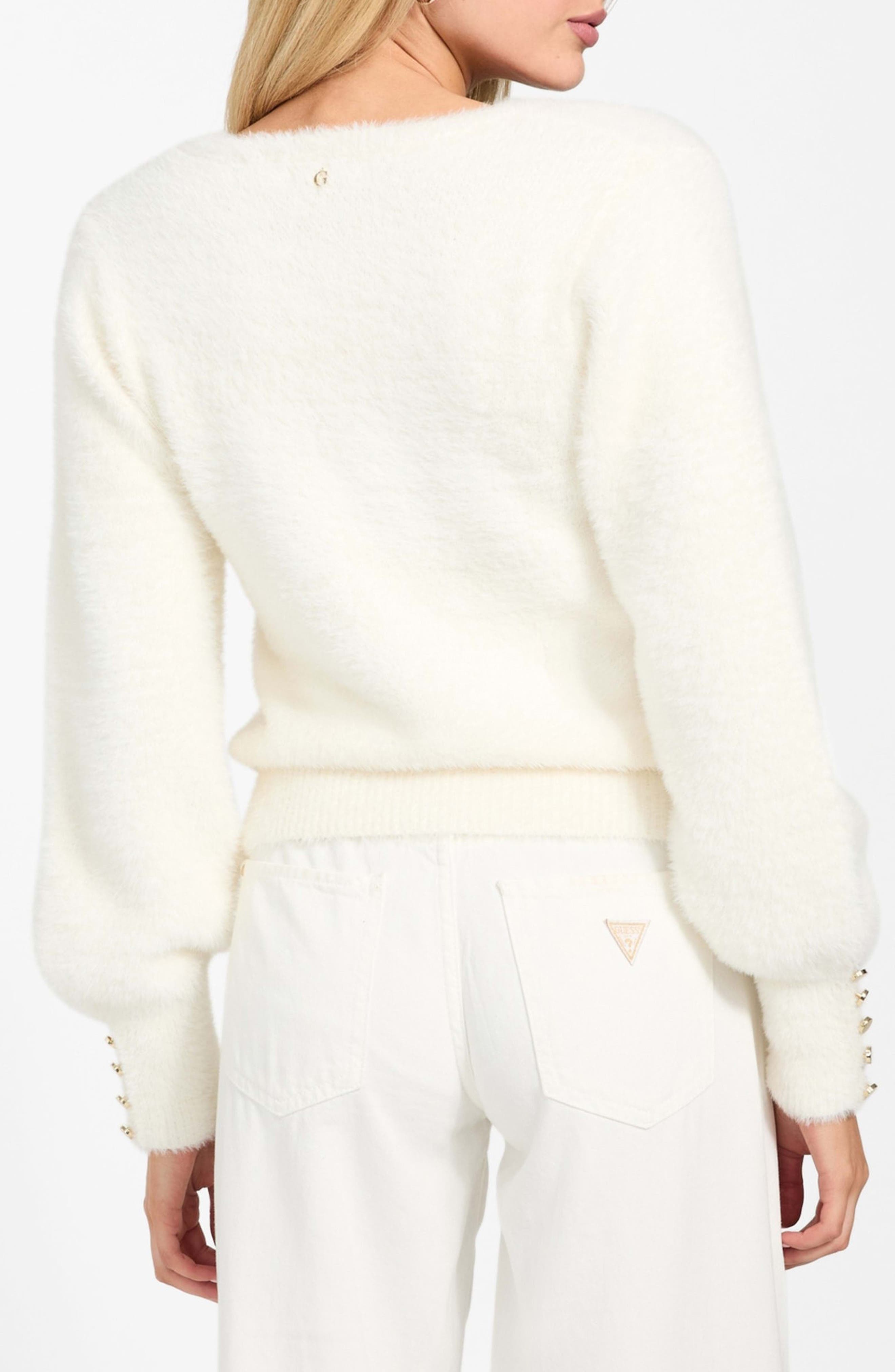 Niko Faux Fur Sweater - image 4