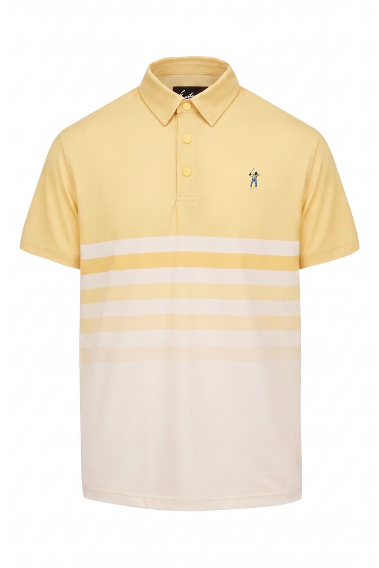 Snap Placket Performance Golf Polo, Main, color, MELLOW YELLOW
