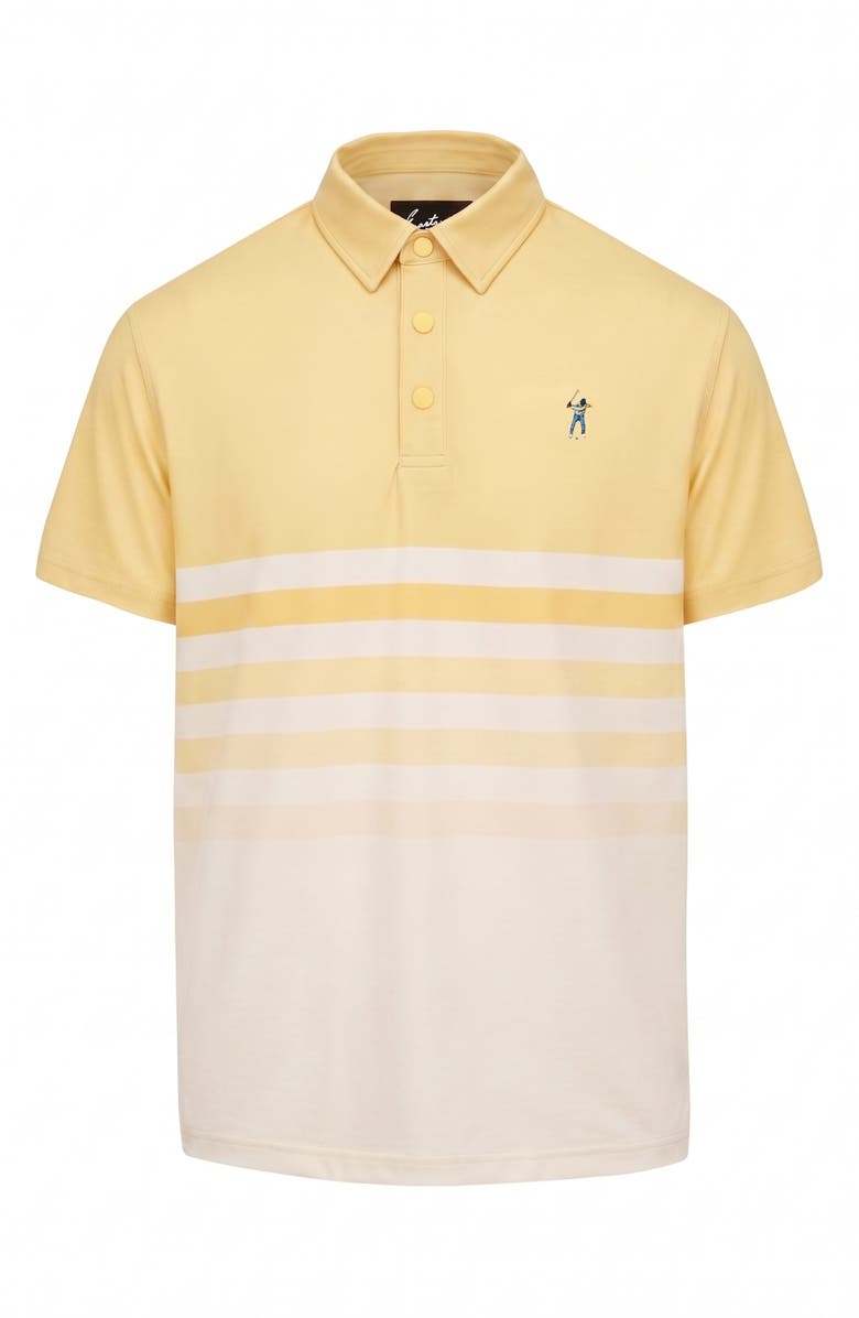 Eastside Golf Snap Placket Performance Golf Polo, Main, color, Mellow Yellow