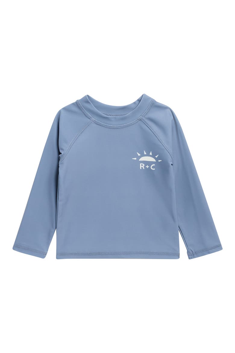 Marine UPF 50+ Raglan Sleeve Rashguard, Main, color, MARINE