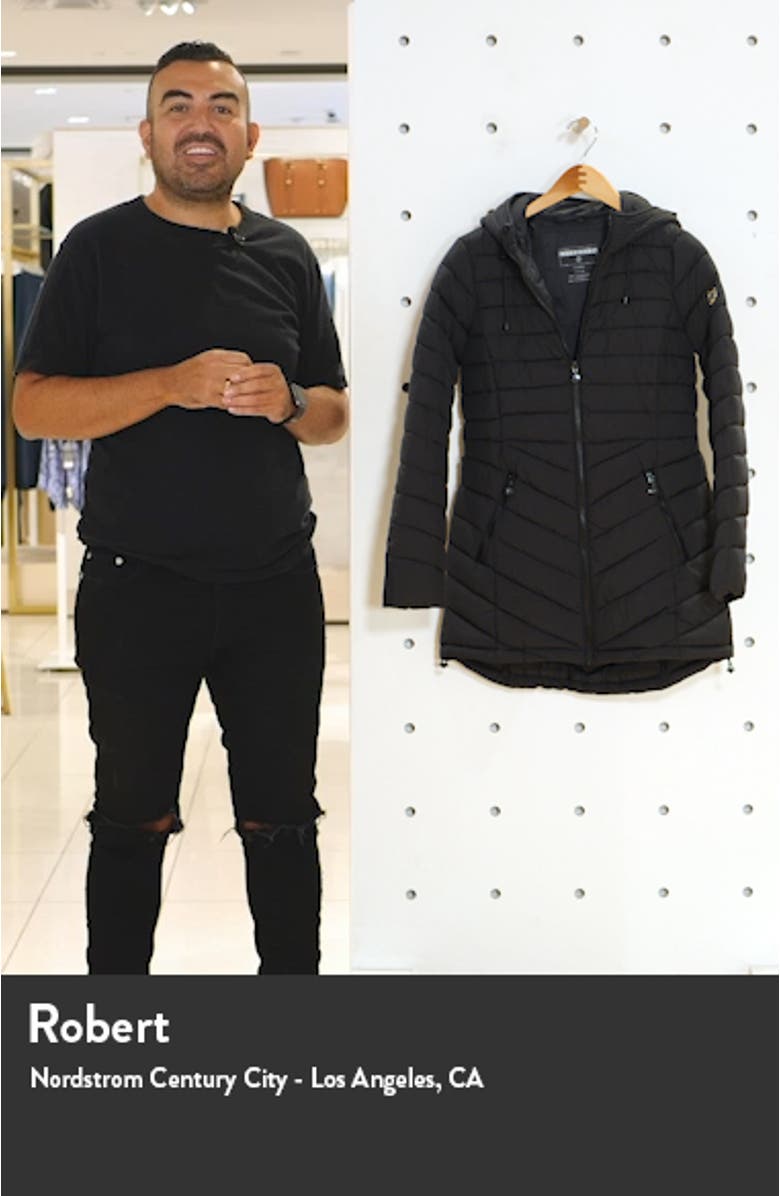 Bernado Packable EcoPlume<sup>™</sup> Hooded Walker Coat, sales video thumbnail