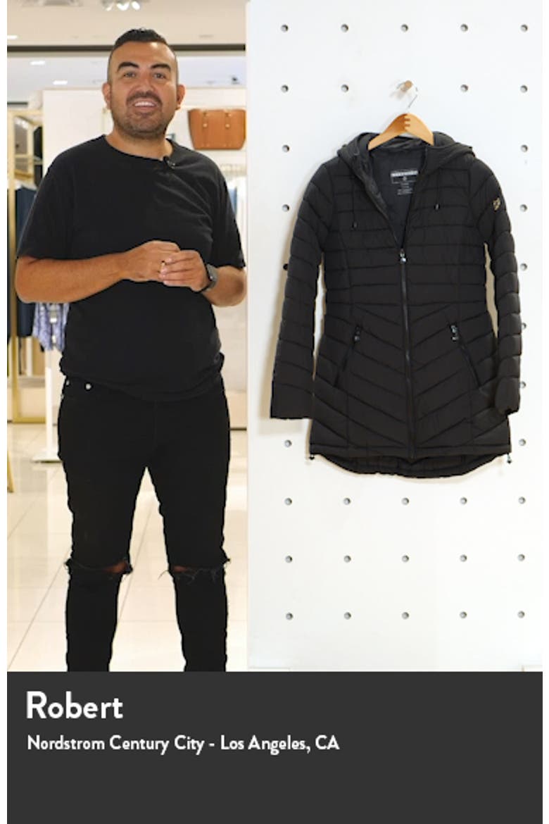 Bernado Packable EcoPlume™ Hooded Walker Coat video