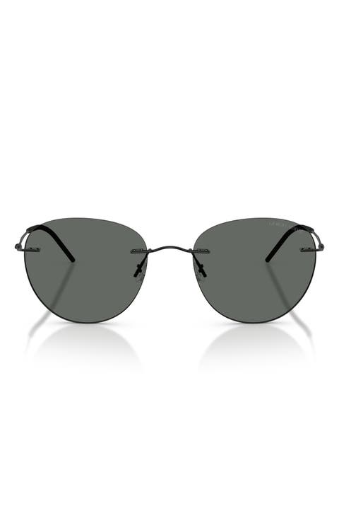 53mm Round Sunglasses