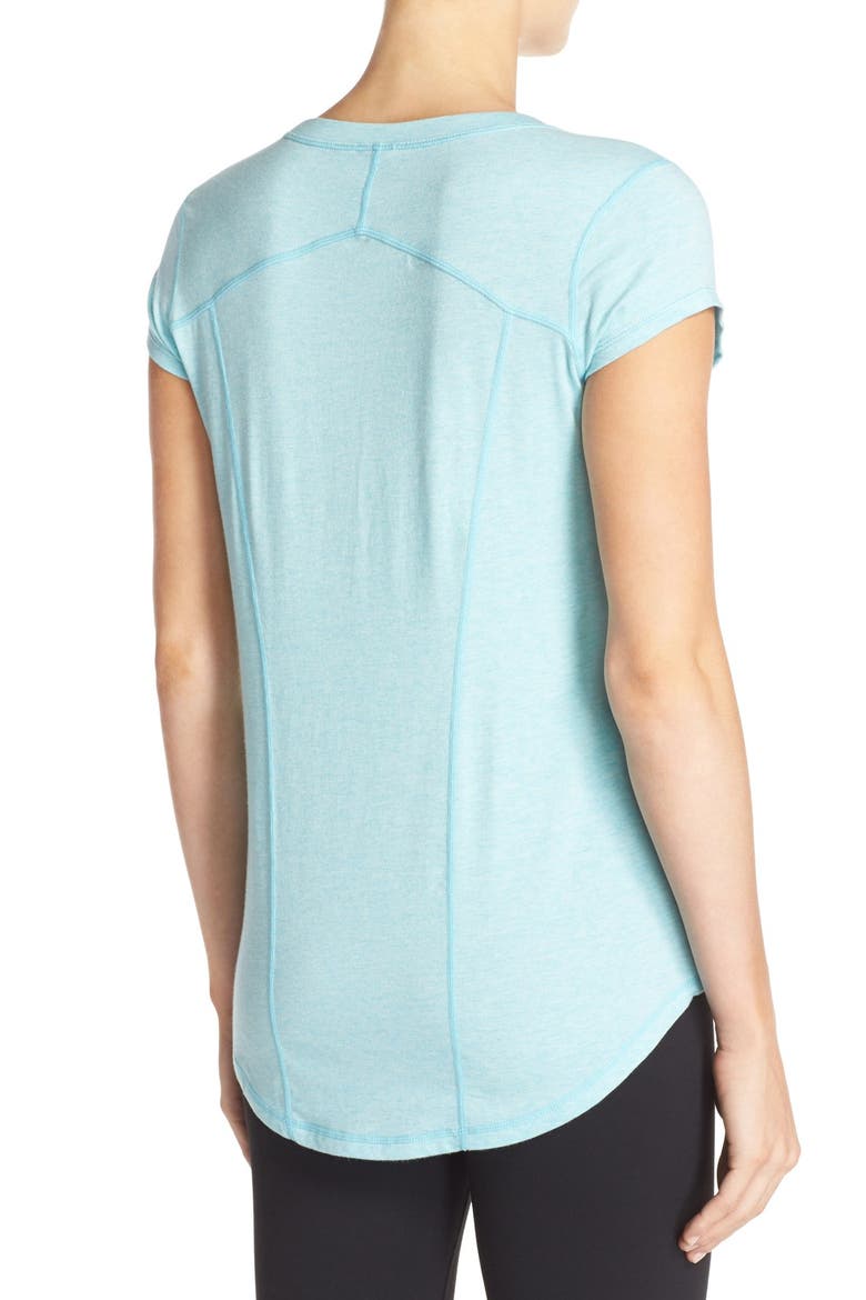 'Siesta' Studio Tee, Alternate, color, BLUE BAYOU HEATHER