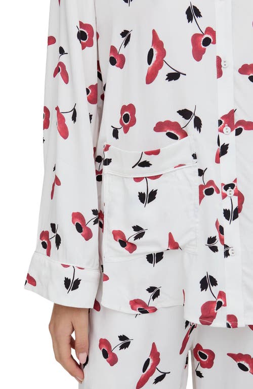 Lily And Lionel London Evie Long Sleeve Print Pajama Set In Multi