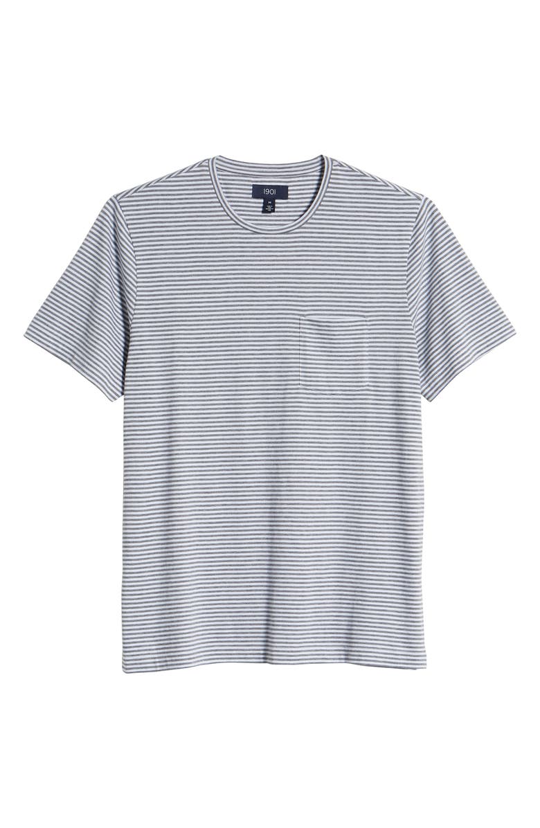1901 Stripe Pocket Slim Fit T-Shirt, Alternate, color,