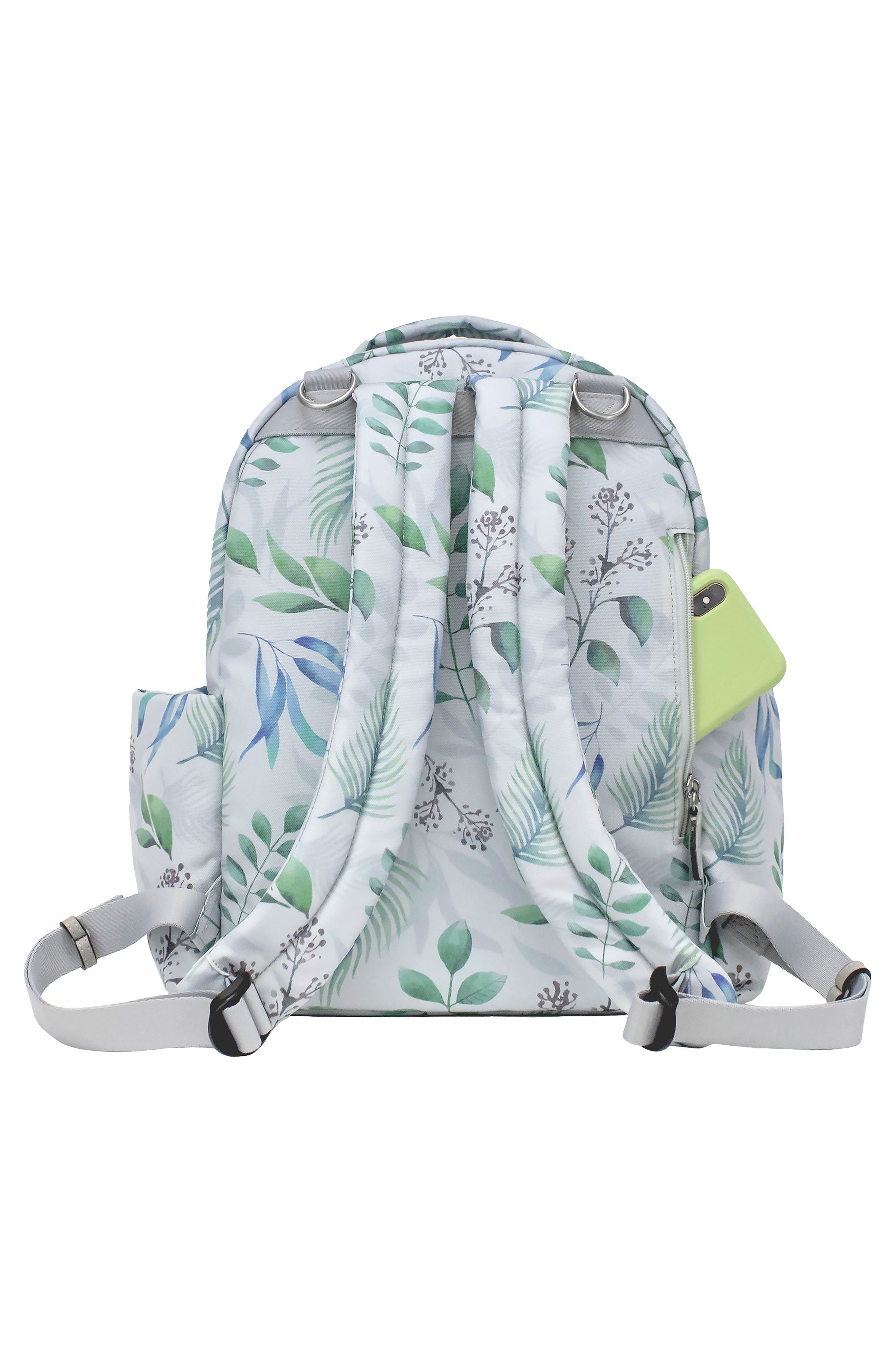 TWELVElittle Midi Go 3.0 Leaf Print Water Resistant Diaper Backpack, Alternate, color, 