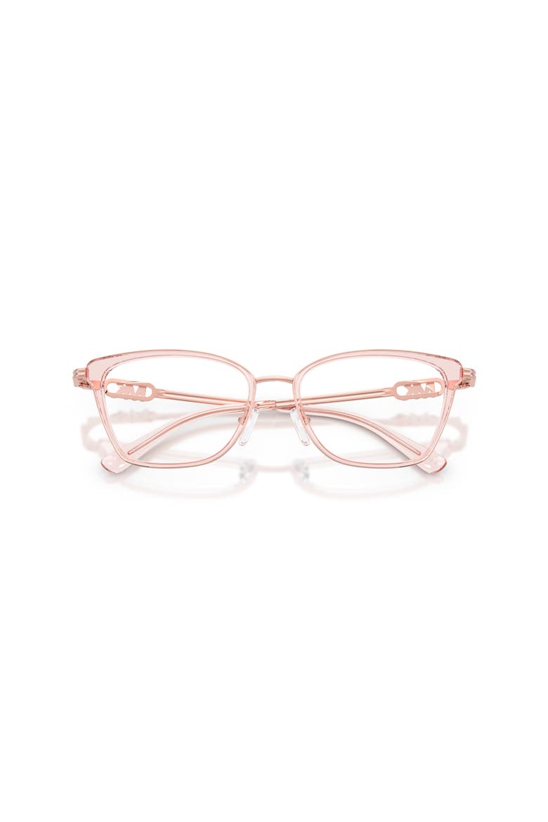 49mm Rectangle optical glasses, Alternate, color, Pink