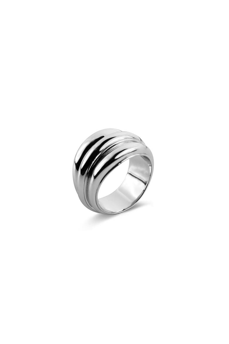 Ostuni Silver Ring, Main, color, Silver