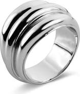 RETRO CHIC Ostuni Silver Ring