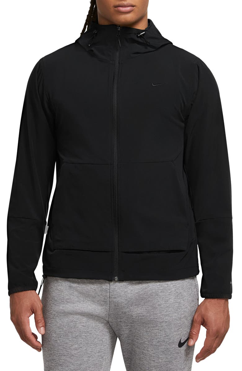 Nike Repel Unlimited Dri-FIT Hooded Jacket, Main, color, Black/ Black/ Black