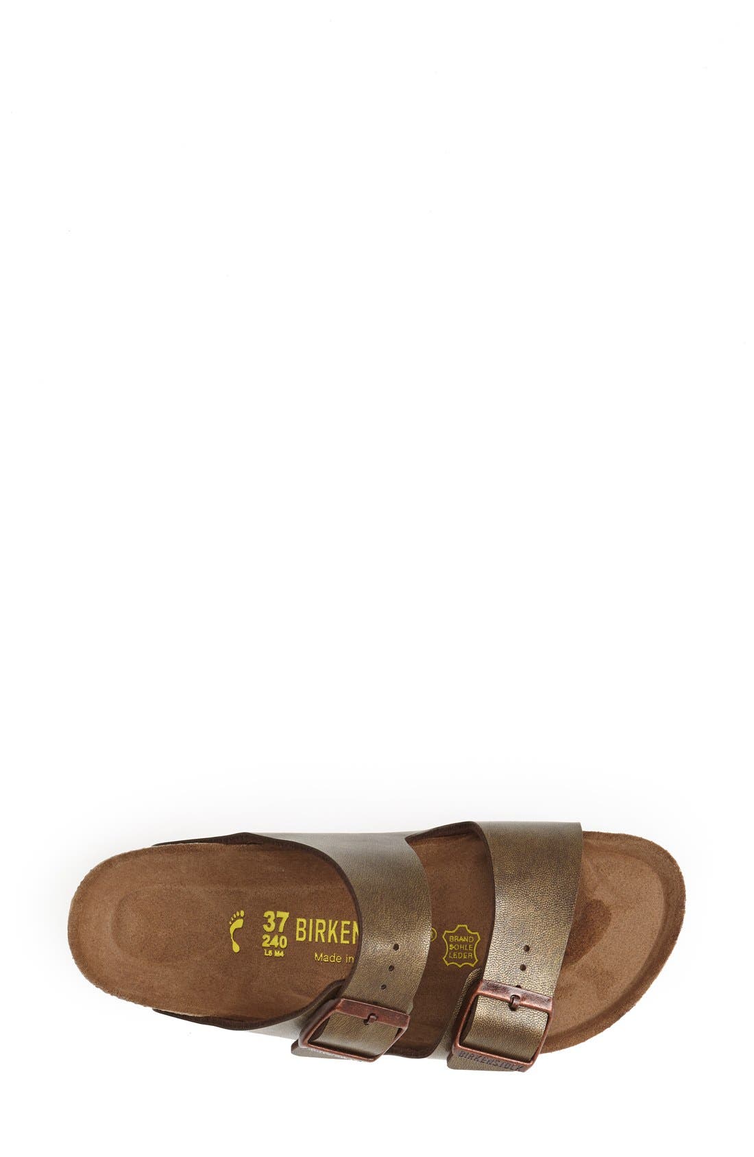 Arizona Birko-Flor Slide Sandal, Alternate, color, BRONZE