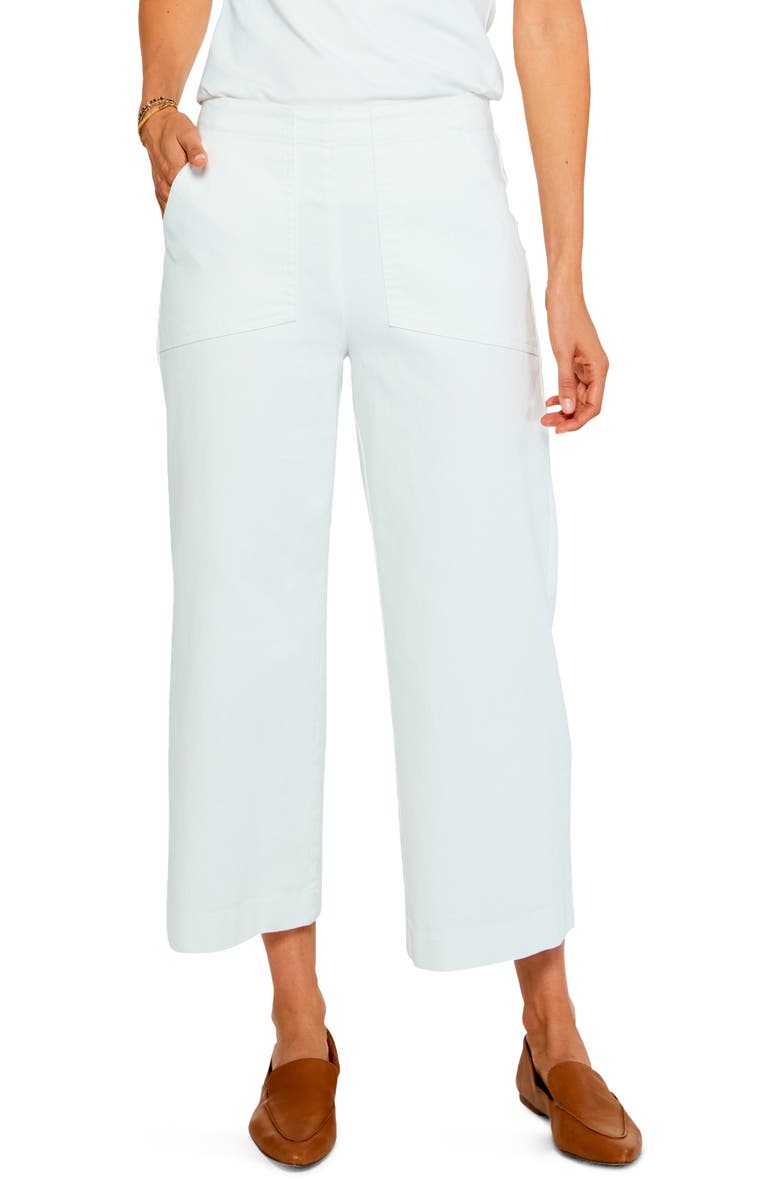 NIC+ZOE All Day Slim Wide Crop Pants, Main, color, 