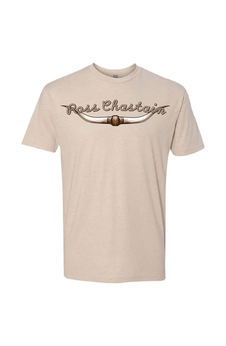 Trackhouse Racing Team Collection Men's Trackhouse Racing Team Collection  Natural Ross Chastain Busch Light Grab the Bull By The Horns Car T-Shirt, Alternate, color, 