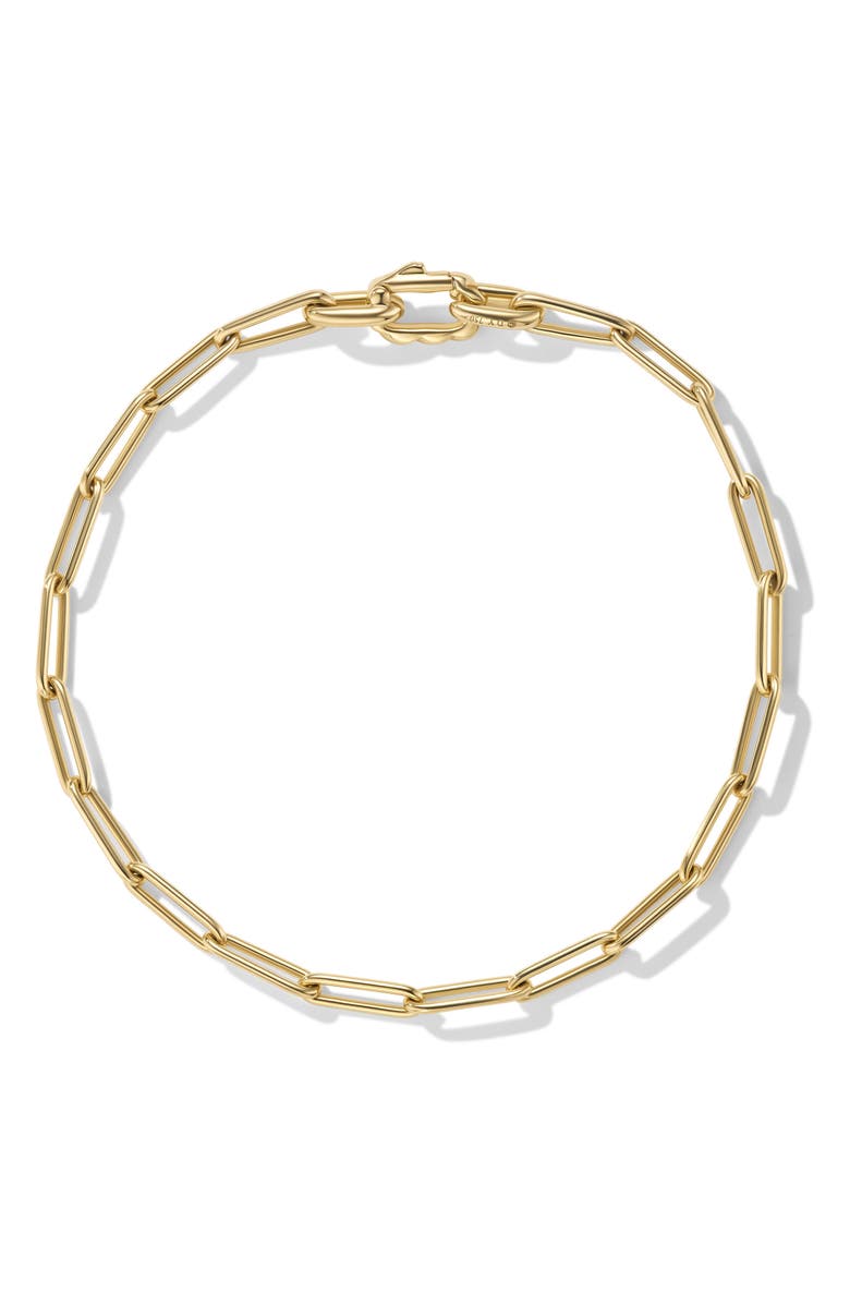 David Yurman Chain Link Bracelet in 18K Yellow Gold, Alternate, color, 