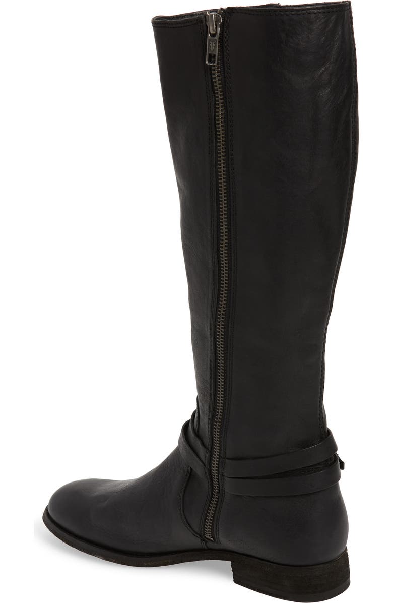 Frye Melissa Belted Knee-High Riding Boot, Alternate, color,