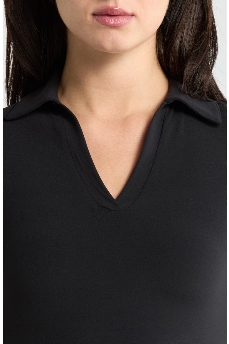 Studio Polo Tee, Alternate, color, BLACK