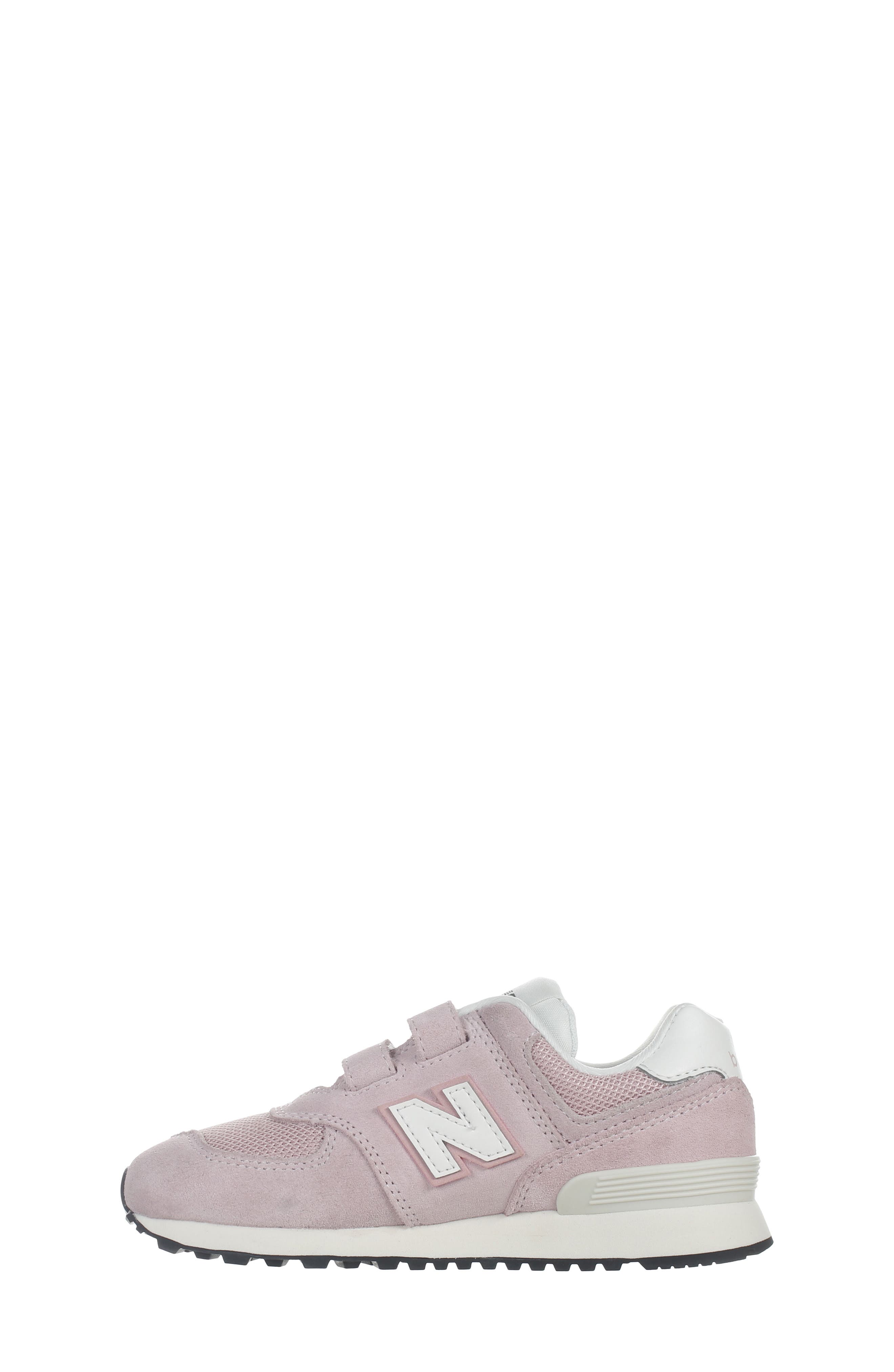 Kids' 574 Sneaker, Alternate, color, PINK CHALK