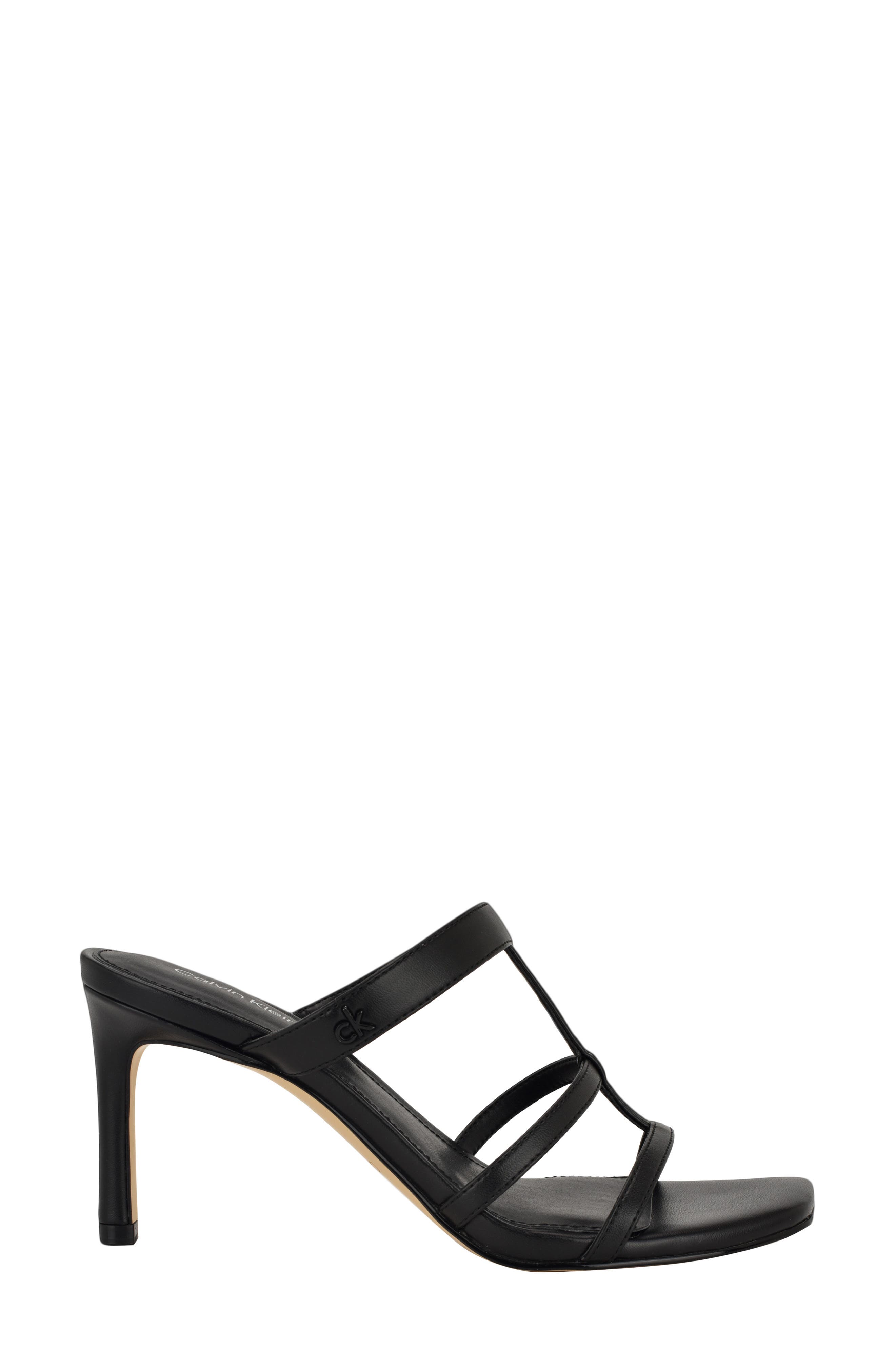 Calvin Klein Hiledy Caged Sandal, Alternate, color, 