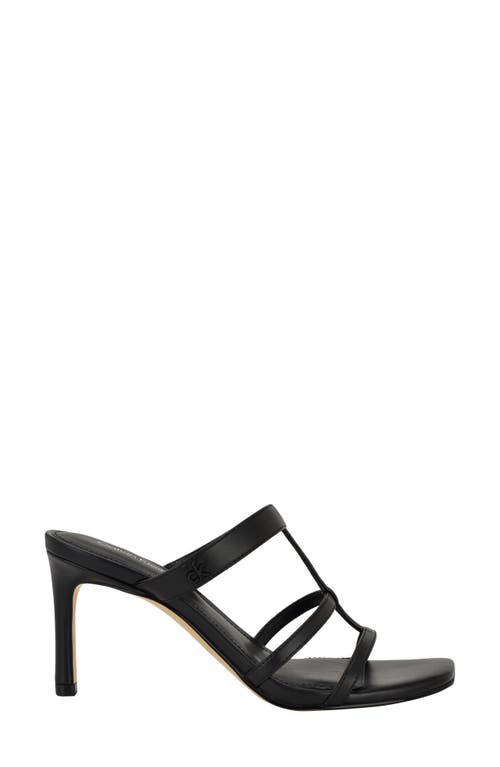Calvin Klein Hiledy Caged Sandal In Black