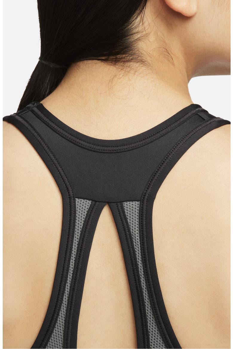 Dri-FIT Swish High Support Sports Bra, Alternate, color, 010 BLACK/IRON GREY/WHITE