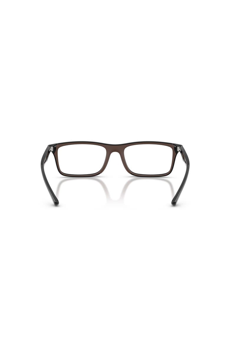 54mm Rectangle optical glasses, Alternate, color, Black