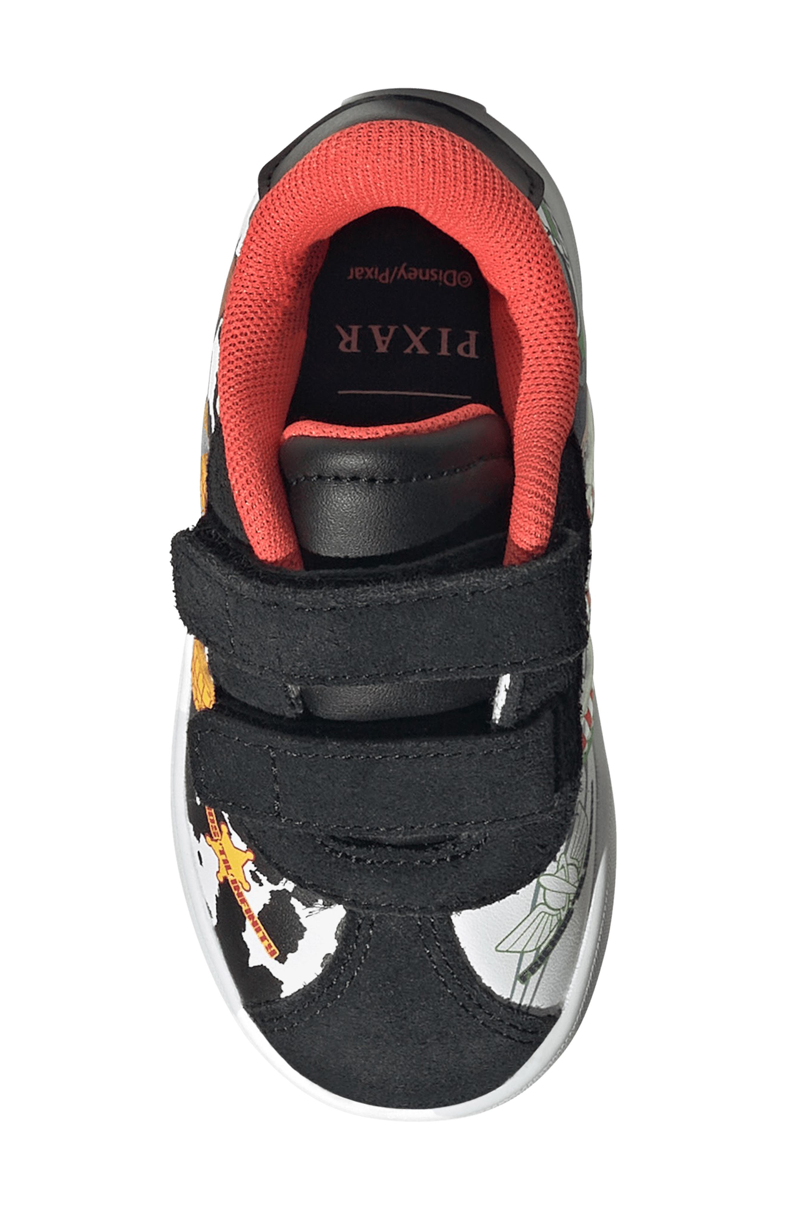 adidas x Toy Story Kids' VL Court Sneaker, Alternate, color, White/ Black