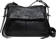 AIMEE Bali Double Entry Leather Crossbody Bag