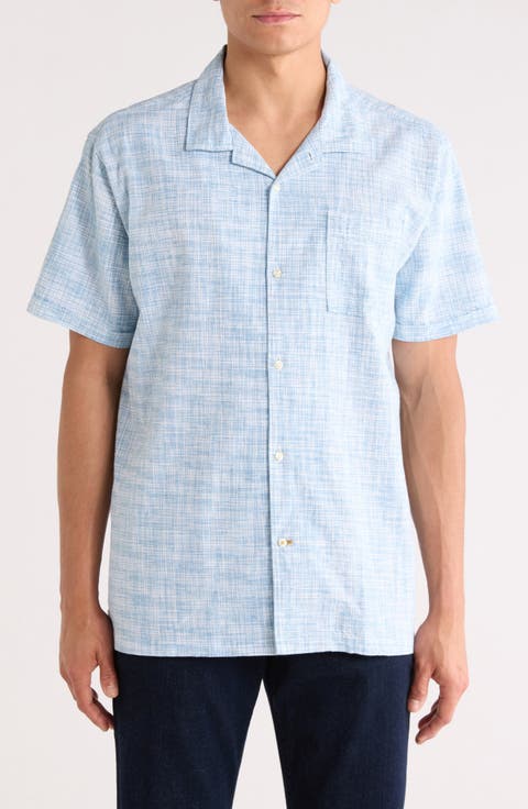 Falmouth Linen & Cotton Camp Shirt