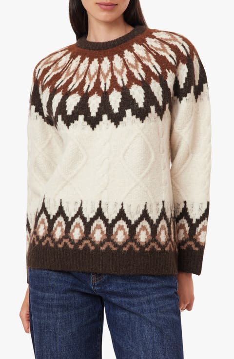Fair Isle Cable Sweater