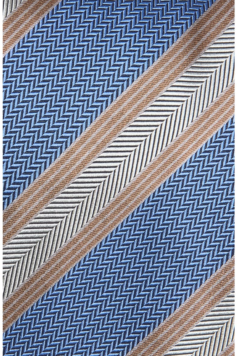 Stripe Silk Tie, Main, color, SKY