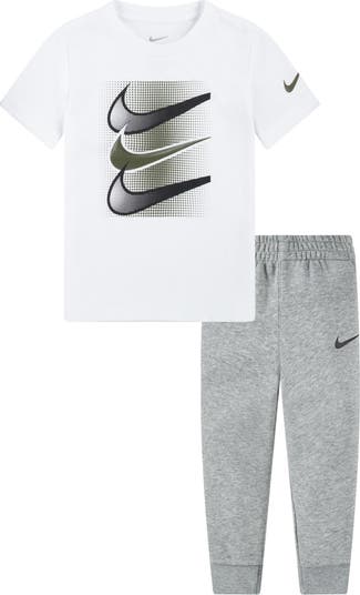 Kids' Swoosh T-Shirt & Joggers Set