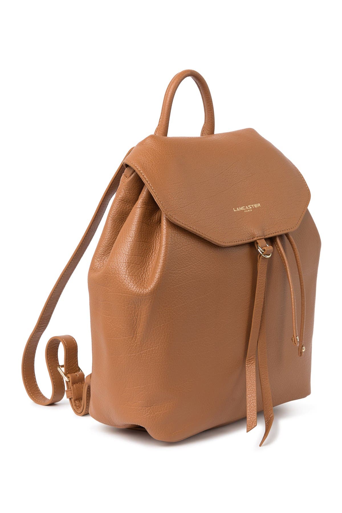 LANCASTER PARIS Dune Full Grain Leather Mini Backpack | Nordstromrack