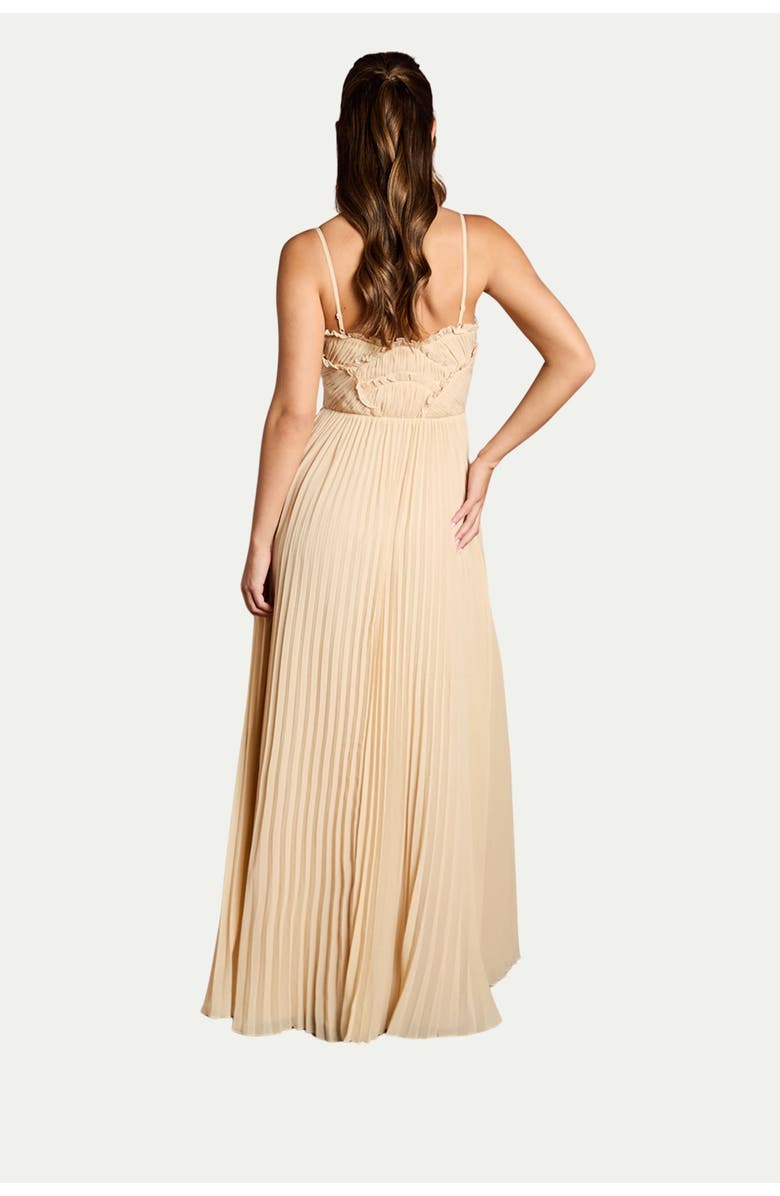 Oasis Bridesmaid Dress With Ruffle Detail, Alternate, color, Ivory