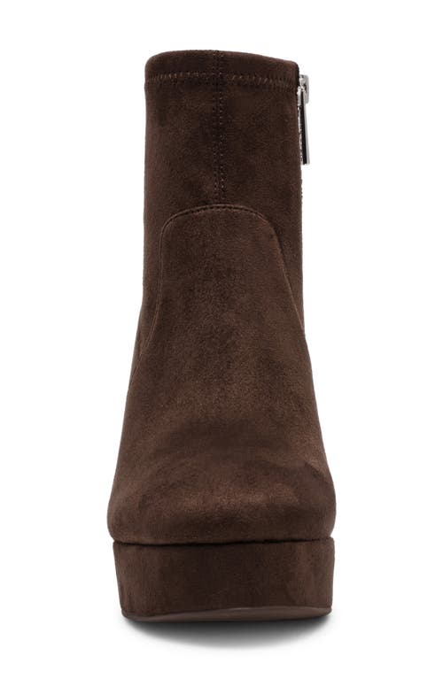 Anne Klein Volt Platform Bootie In Brown