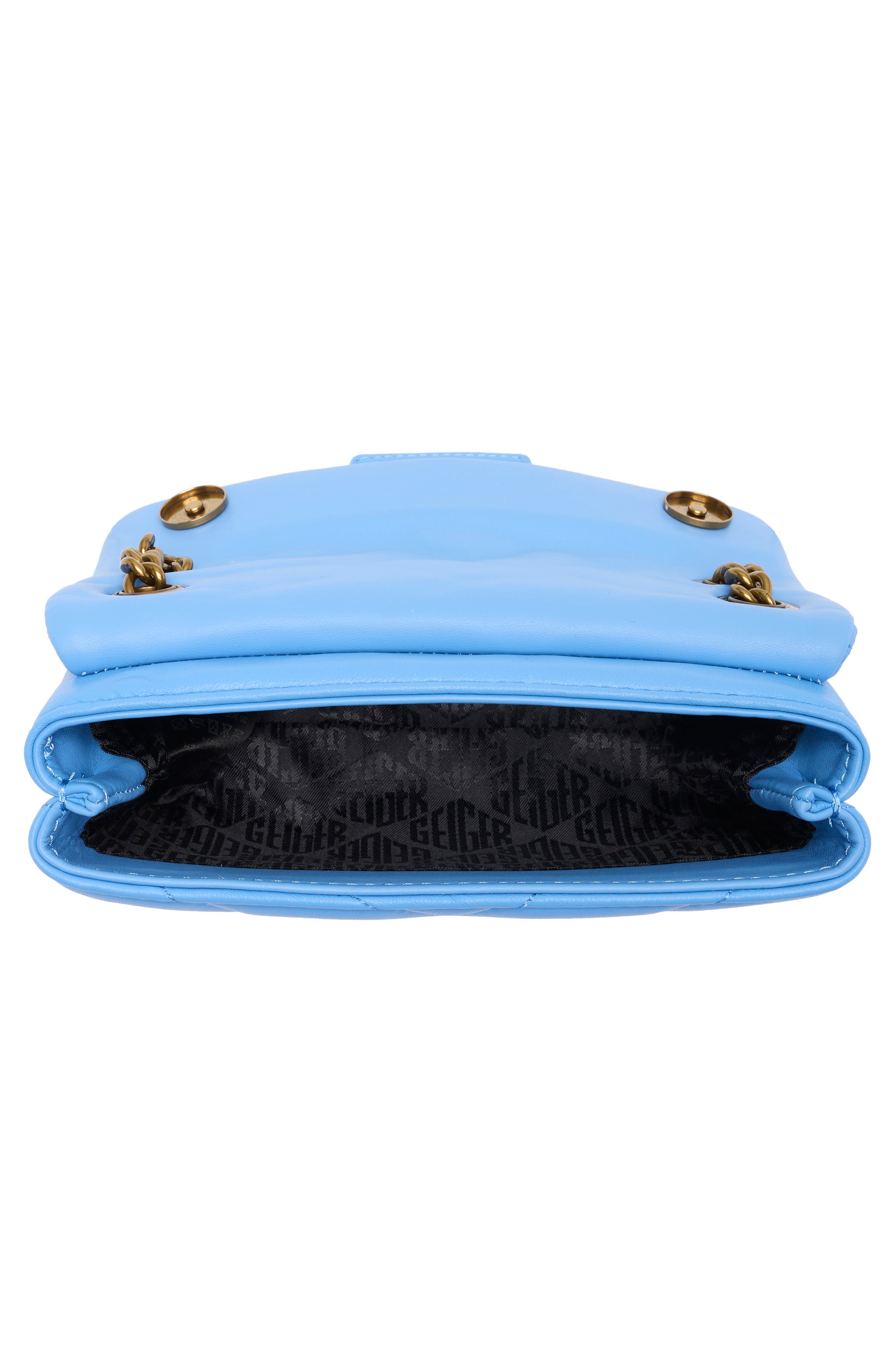 Kurt Geiger London Mini Kensington Leather Crossbody Bag, Alternate, color, 