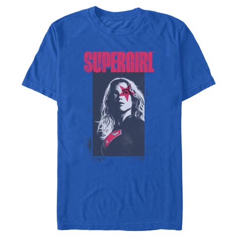 Men's Supergirl Kara Star Poster  Graphic T-Shirt
