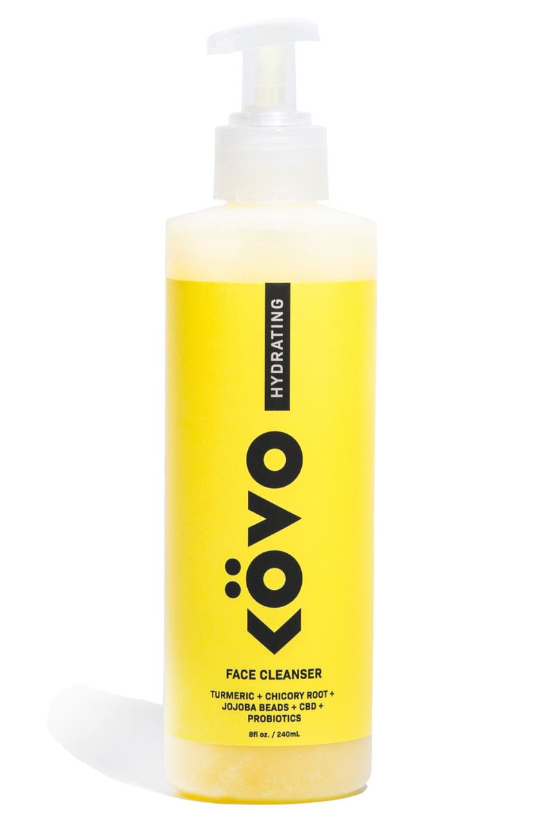 KOVO Essentials Turmeric + CBD Face Cleanser, Main, color, 