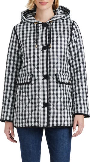 ジャケット・アウター ohotoro heritage gingham check down Miu Miu vichy-check Jacket | Neutrals | FARFETCH