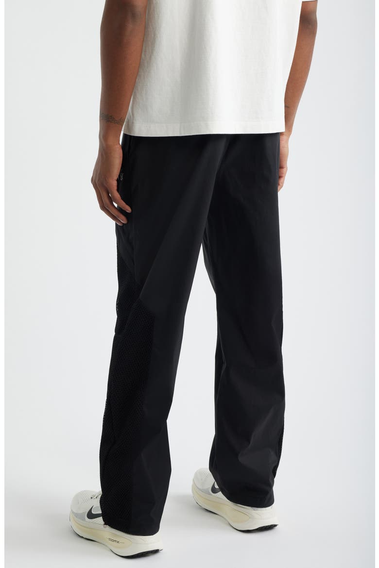 Tyson Mesh Panelled Pants, Alternate, color, BLACK