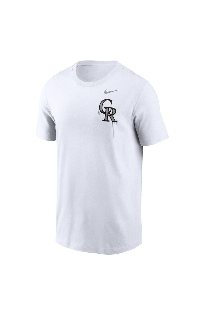 Nike Men's Nike White Colorado Rockies Mile High Hometown T-Shirt, Alternate, color, White